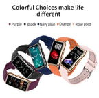 Annie’s Fashion Smartwatch for Men & Women – Full Touch Fitness & Health Tracker
