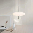 Nordic Flying Saucer LED Pendant Light White Modern Ceiling Bedroom Dining Room — 11 to 19 Inch