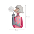 Fairy Girl Figurine LED Table Lamp Whimsical Bedside Bedroom Decor — 6 Styles