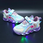 LED Light-Up Princess Sneakers for Kids