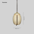 Valentina Nordic LED Pendant Light, Decorative Glass