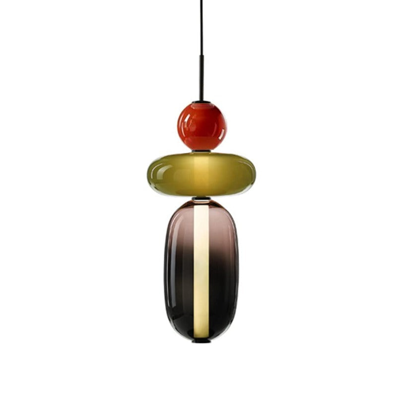 Syro Pendant Light Candied Glass