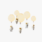 Aria Astronaut Balloon Flush Mount Ceiling Light, L 20/25/30/35cm