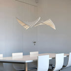 Sonata LED Chandelier Dimmable Linear Pendant Dining Room Living Room — 10 to 30 Heads