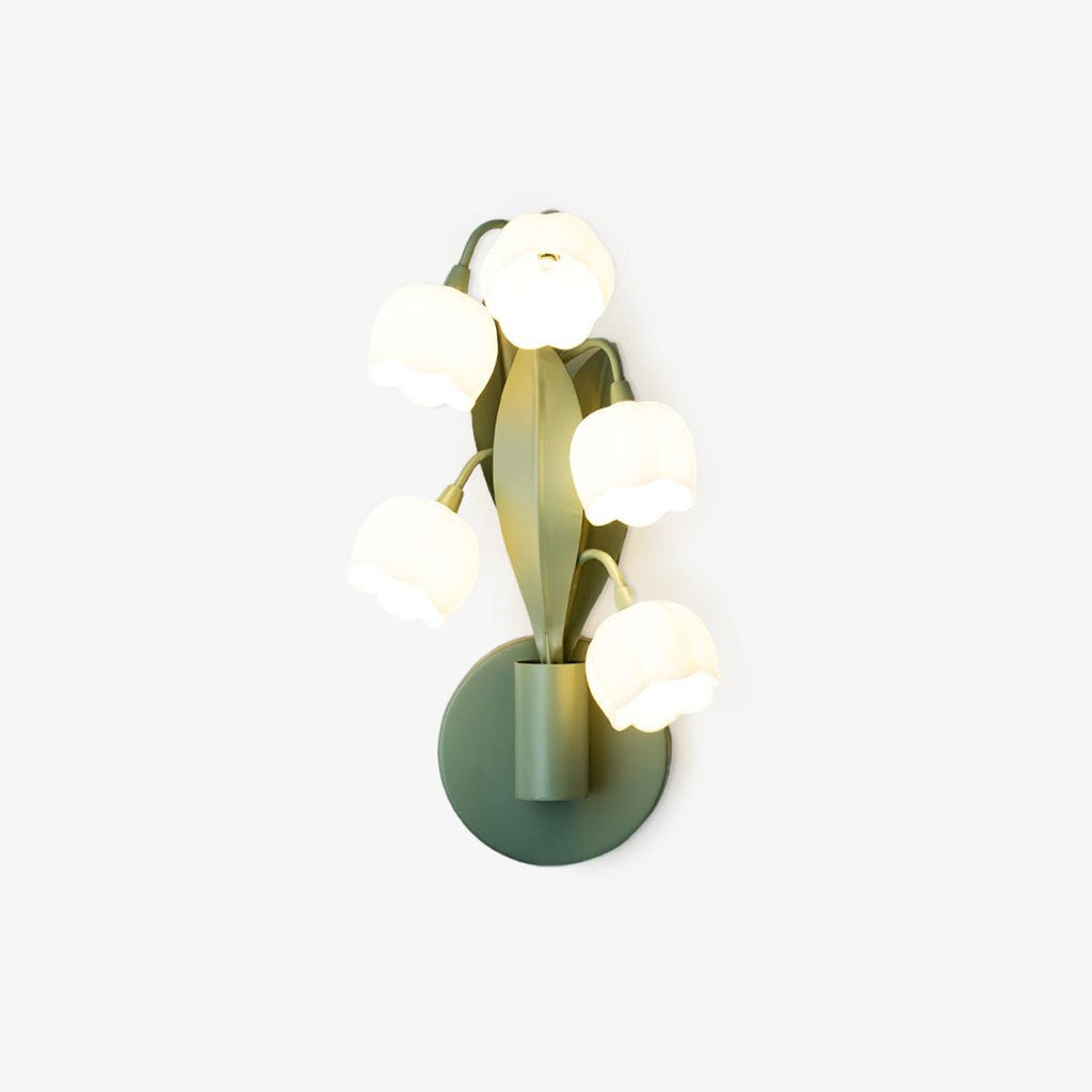 Aelis Natural Orchid Wall Lamp – Elegant Indoor Botanical Lighting