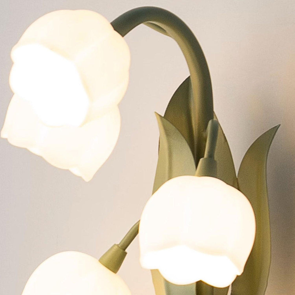 Aelis Natural Orchid Wall Lamp – Elegant Indoor Botanical Lighting