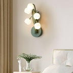 Aelis Natural Orchid Wall Lamp – Elegant Indoor Botanical Lighting