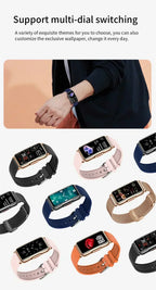 Annie’s Fashion Smartwatch for Men & Women – Full Touch Fitness & Health Tracker