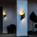 Modern Curl Twisted LED Wall Light Dimmable Bedroom Living Room — White Black Small Medium Large