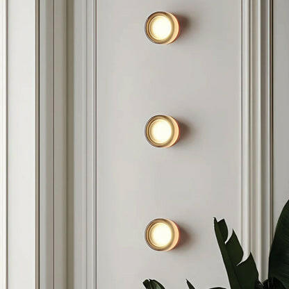 Modern LED Wall Sconce Warm White Hardwired Bedroom Living Room