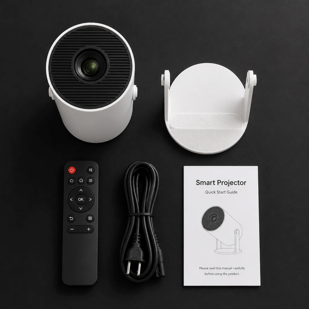 Halloween smart projector remote control close-up