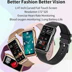 Annie’s Fashion Smartwatch for Men & Women – Full Touch Fitness & Health Tracker