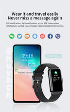 Annie’s Fashion Smartwatch for Men & Women – Full Touch Fitness & Health Tracker