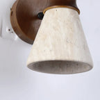 Cavallo Natural Stone Wall Lamp Handcrafted LED Minimalist Sconce Bedroom Living Room