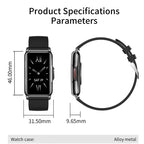 Annie’s Fashion Smartwatch for Men & Women – Full Touch Fitness & Health Tracker