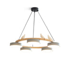 Cliff Chandelier Bird Round