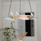 Cliff Chandelier Bird Round