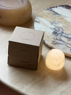Alabaster Portable Cordless Table Lamp Built-in Battery Rechargeable Warm LED Bedside Outdoor — 3 Colors