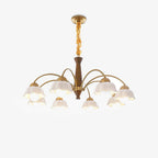 Bellin Floral Chandeliers Wood Ceramic