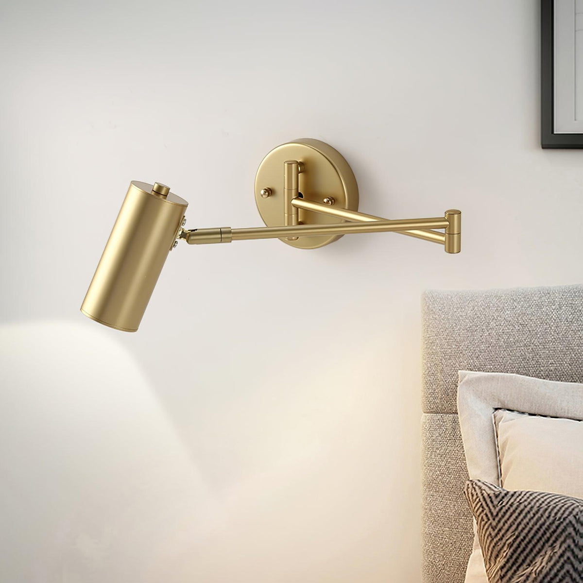 Axel Adjustable Swing Arm Wall Lamp – Stylish, Flexible Lighting for Any Space