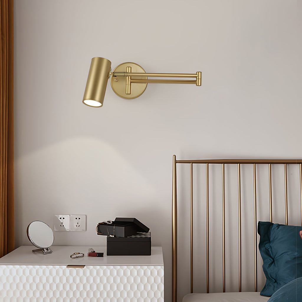 Axel Adjustable Swing Arm Wall Lamp – Stylish, Flexible Lighting for Any Space