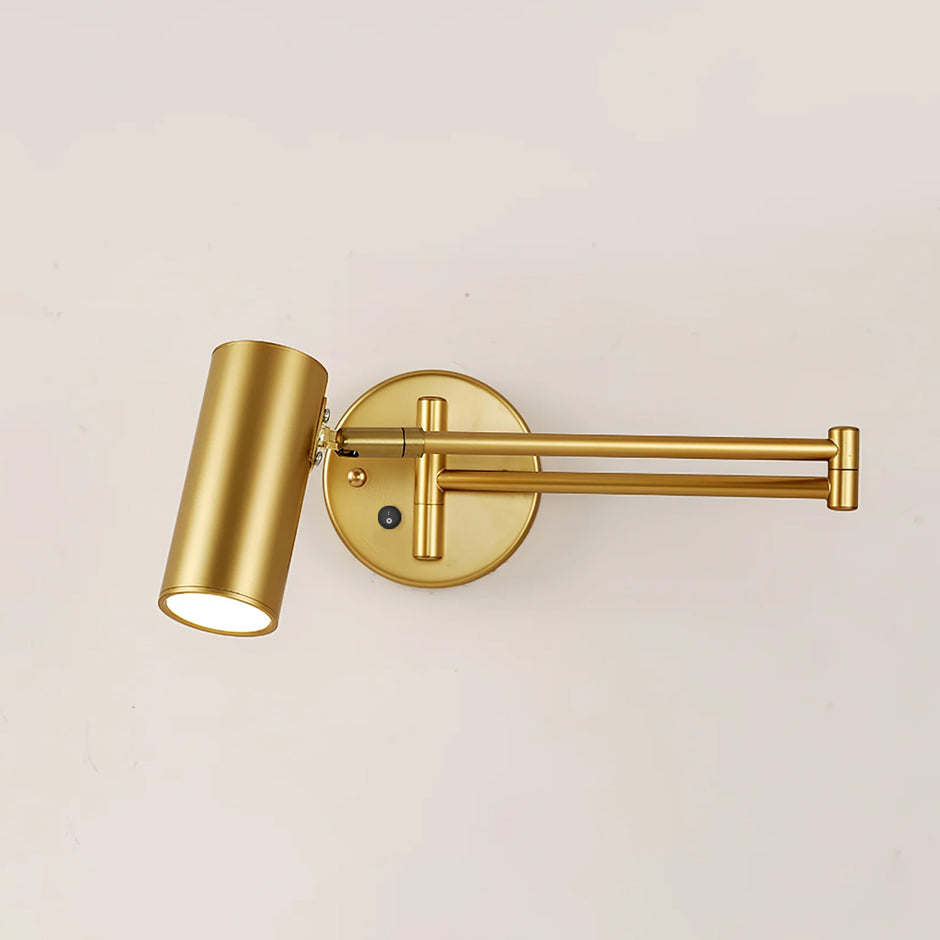 Axel Adjustable Swing Arm Wall Lamp – Stylish, Flexible Lighting for Any Space