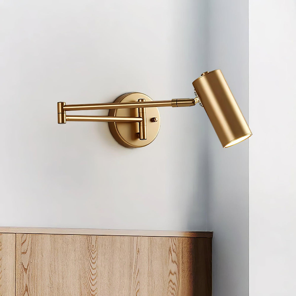 Axel Adjustable Swing Arm Wall Lamp – Stylish, Flexible Lighting for Any Space
