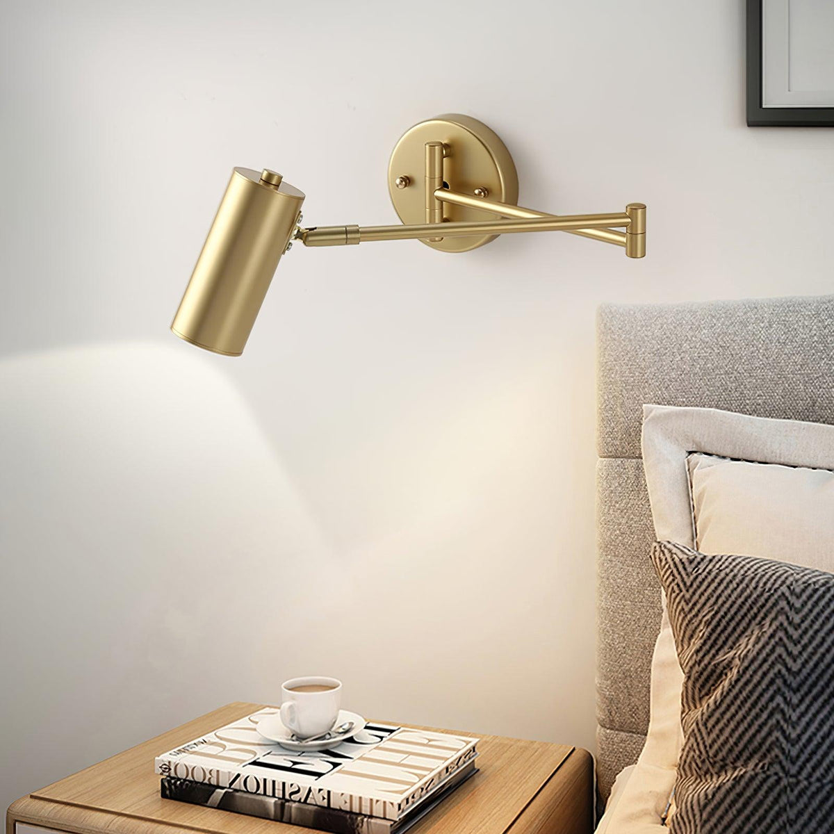 Axel Adjustable Swing Arm Wall Lamp – Stylish, Flexible Lighting for Any Space