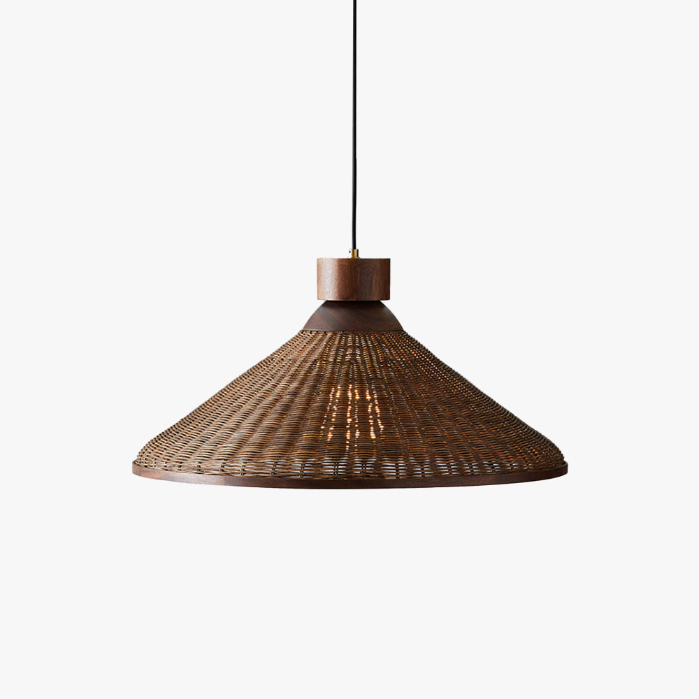 Silva Retro Design LED Pendant Light Rattan Living Room/Restaurant/Hotel