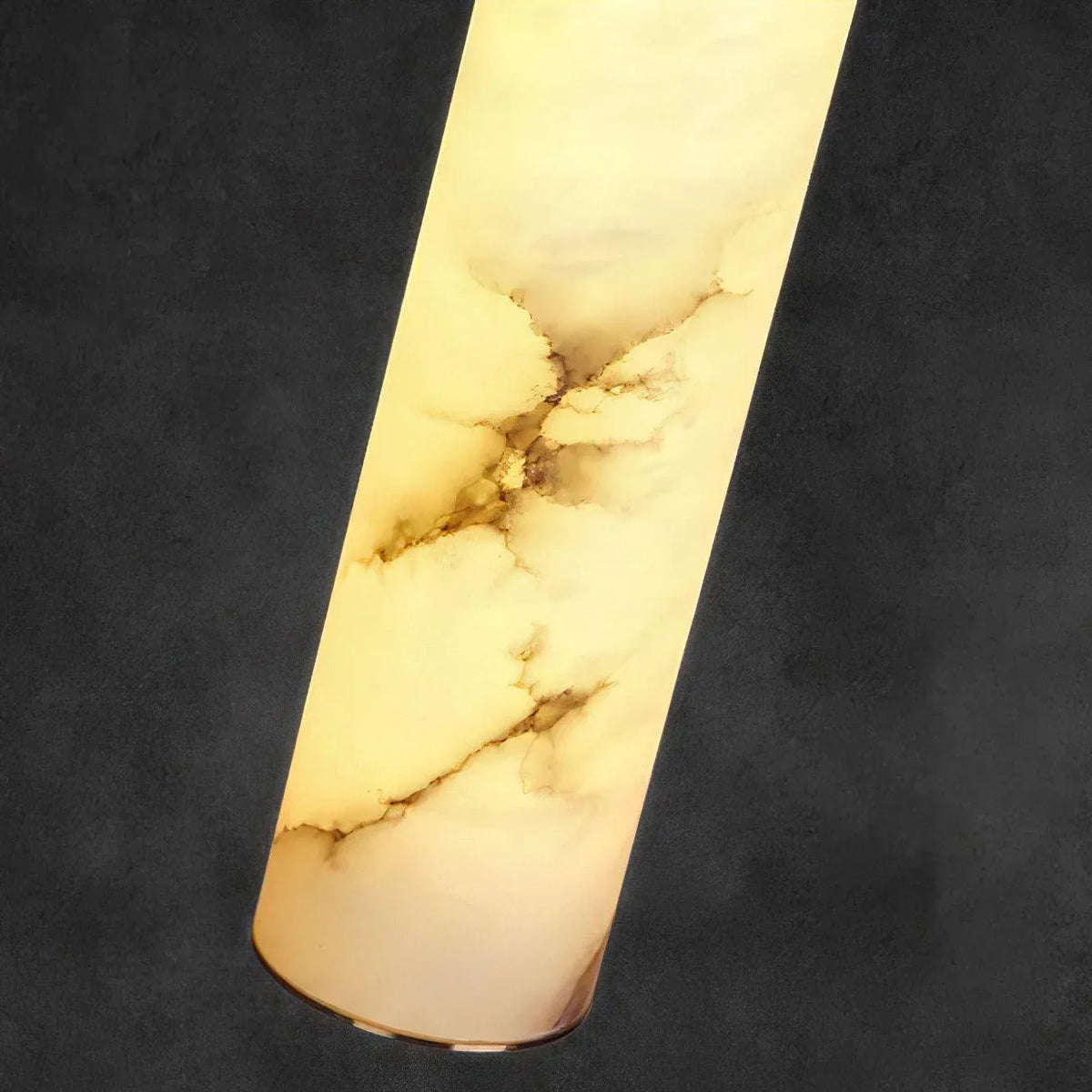 Dike White Alabaster Pendant Light