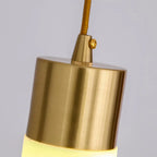 Dike White Alabaster Pendant Light