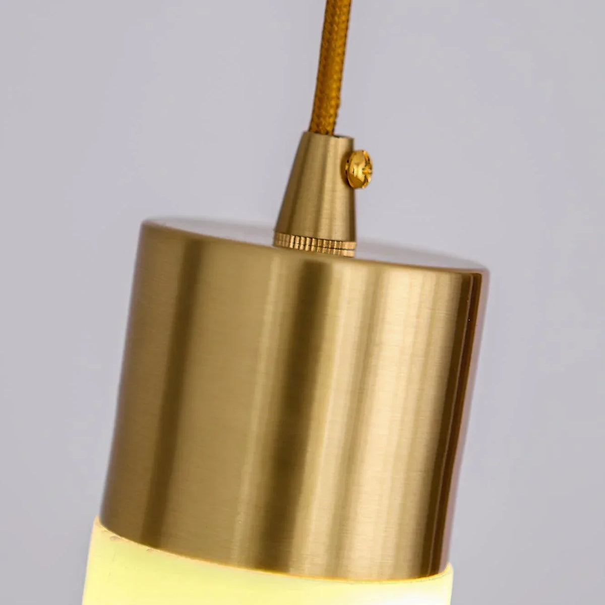 Dike White Alabaster Pendant Light