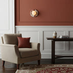 Orli Marble Wall Sconce Natural Stone LED Bedroom Living Room — Multiple Stone Selections