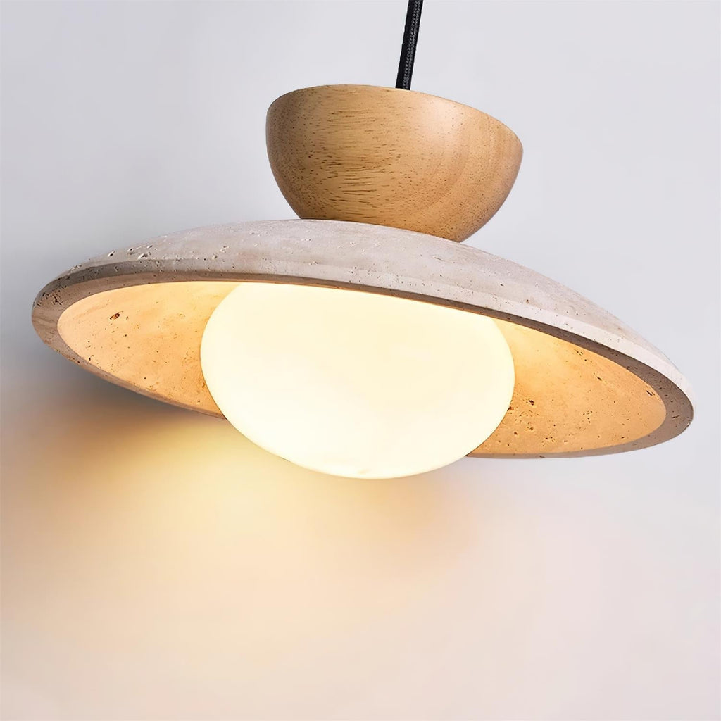 Ritta  Modern Natural  Travertine Pendant Lights