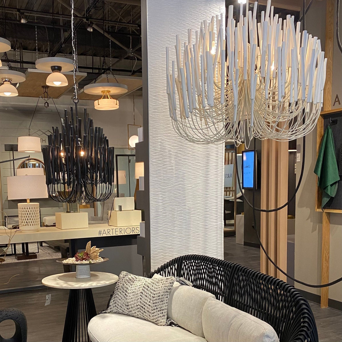 Drox Sculptural Chandeliers