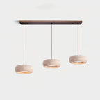 Ritta Donut-Shaped Pendant Lights Travertine