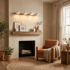 Travertine Duo LED Wall Light Natural Stone Dimmable Bedroom Living Room — 2 to 3 Lights