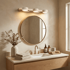 Travertine Duo LED Wall Light Natural Stone Dimmable Bedroom Living Room — 2 to 3 Lights