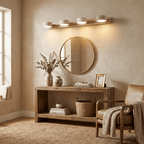 Travertine Duo LED Wall Light Natural Stone Dimmable Bedroom Living Room — 2 to 3 Lights