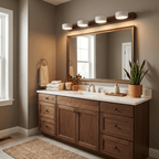 Travertine Duo LED Wall Light Natural Stone Dimmable Bedroom Living Room — 2 to 3 Lights