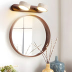 Travertine Duo LED Wall Light Natural Stone Dimmable Bedroom Living Room — 2 to 3 Lights