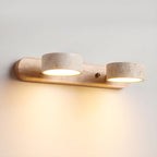 Tuelo Neutral Travertine Indoor Wall Light