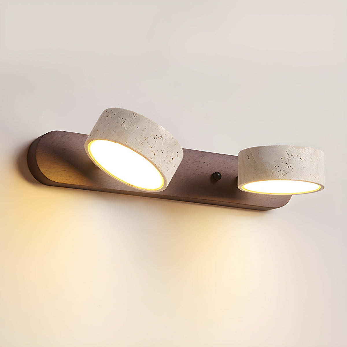 Tuelo Neutral Travertine Indoor Wall Light