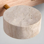 Travertine Duo LED Wall Light Natural Stone Dimmable Bedroom Living Room — 2 to 3 Lights