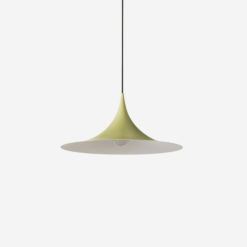 Pendant Lamp Slim Neck and Wide Flare Contemporary Dining