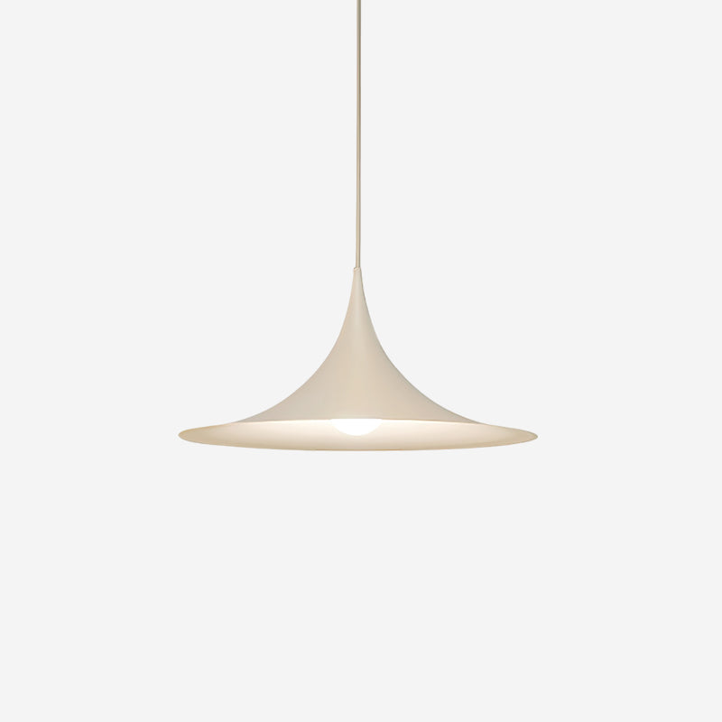Pendant Lamp Slim Neck and Wide Flare Contemporary Dining