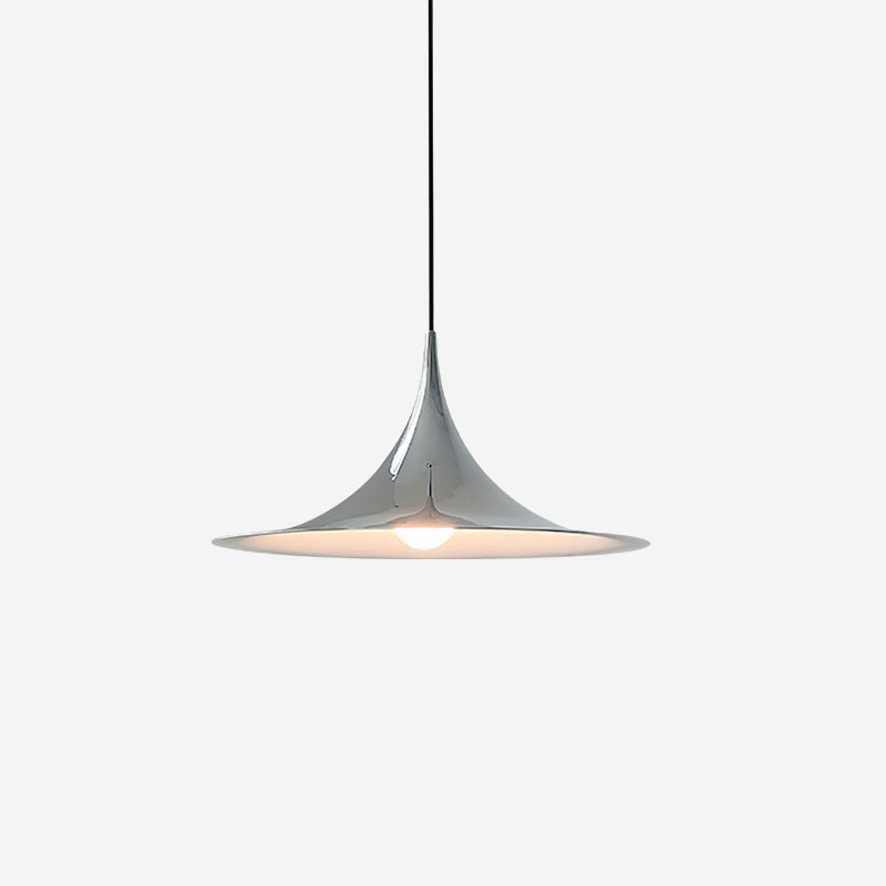 Pendant Lamp Slim Neck and Wide Flare Contemporary Dining