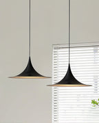 Pendant Lamp Slim Neck and Wide Flare Contemporary Dining