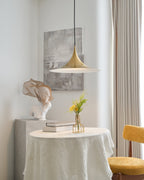 Pendant Lamp Slim Neck and Wide Flare Contemporary Dining