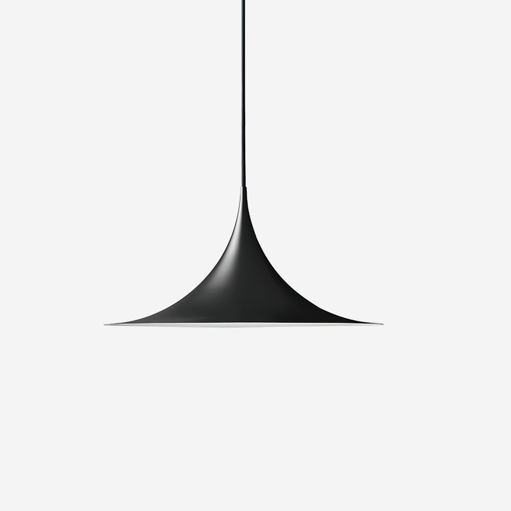 Pendant Lamp Slim Neck and Wide Flare Contemporary Dining